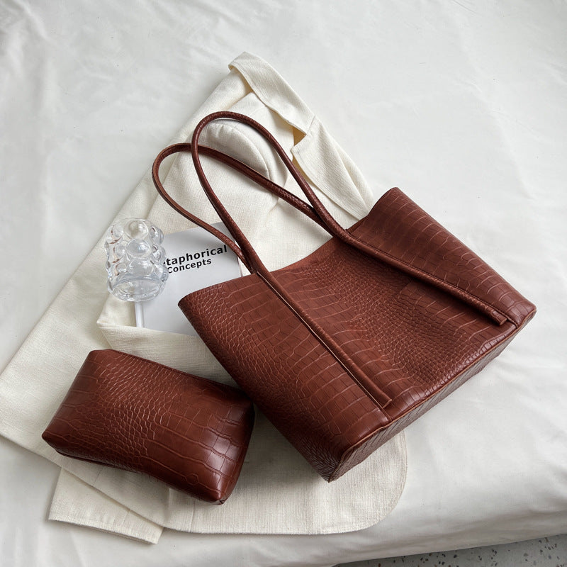 Aurelia Croc Tote