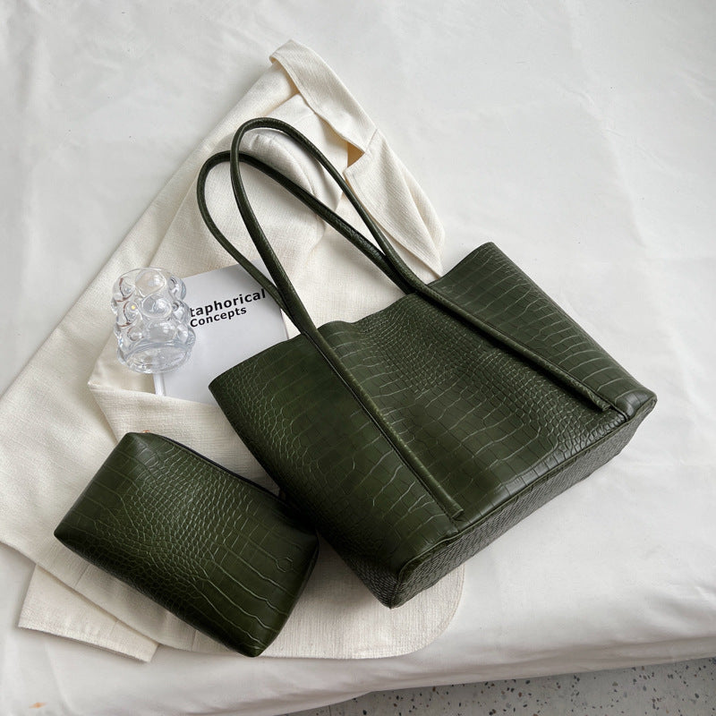 Aurelia Croc Tote