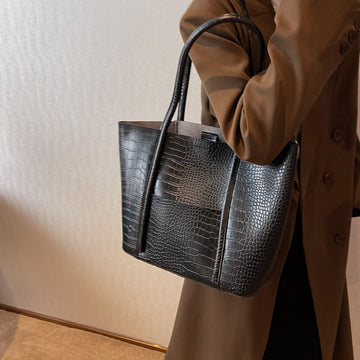 Aurelia Croc Tote